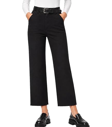 Amazon.com: Dickies Women's High Rise Wide Leg Twill Pants, Rinsed